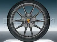 20' 991 C2 / C2S Carrera S Platinum Cerchi in lega e pneumatici Porsche originali - 99104460206, 99104460205