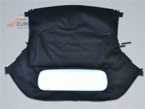 Cabrioverdeck mit Glasheckscheiben-Upgrade. Porsche 986 Boxster - 986561151, 986561108, 986561155, 98656191505151, 98656191505152, 98656191505153, 98656191505155, 98656191505302, 98656191505154, 98656191503A10, 98656191503C50, 98656191503G10