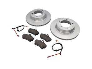 Pack de plaquettes de frein et disques de frein arrière pour Porsche Boxster 986 2.5L / 2.7L 1997-04 - 98635293911, 98635240104, 98661236501