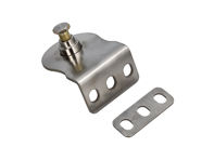 Ancrage de ceinture de sécurité côté tunnel Brey Krause. Porsche 911 / 968 / 944 - R9005, R-9005