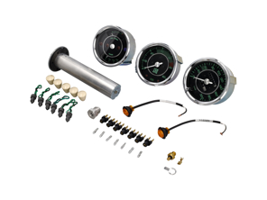 Dashboard gauges replica set. Porsche 356 12V models - AC356100, 8199602110