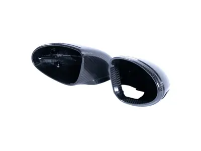 Calotte specchietti retrovisori con guida a sinistra di Rennline in fibra di carbonio. Porsche 718 Boxster / 718 Cayman - 985858653, 985858653G2X, 985858654, 985858654G2X - E420