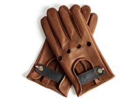 Guanti da guida classici in pelle. Incrociatore di cognac - 6013927682697, 6013924856831, 6013925049089