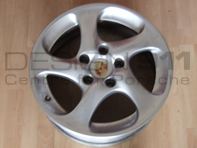 Genuine Porsche Front Turbo 2 Alloy wheel 8J X 18' ET50 - 99636213604, 996.362.136.04