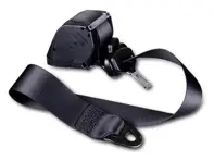 Retractable 3-point inertia reel front seat belt kit Porsche 986 Boxster 1997 to 2001 - 98680303302, 98680303402, 99680318304, 99680318301