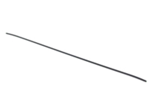 Moulure supérieure de garniture de lunette arrière 1/4, noire. Porsche 928 - 9285434201070K, 9285434191070K