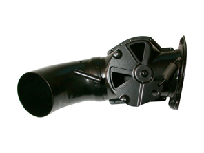 热交换器左侧暖风挡板。保时捷 911 1987-89 - 91121101301