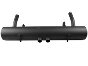 Auspuff Schalldämpfer / Schalldämpfer Heckbox. Porsche 356B/C / 912 USA - 61611101005, 61611101005S, 92.311, 92311, 1620600500 - 1620600500