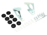 Set di montaggio portatarga. Porsche 912/911 1965-73 - 90170105124, 90170105125