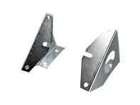 Number plate holder installation set. Porsche 912/911 1965-73 - 90170105124, 90170105125