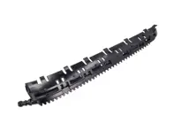 Rivestimento del ricevitore della griglia dell'ala anteriore, nero. Porsche 970 Panamera 2010-16 - 970504353001E0, 970504353011E0, 970504354001E0, 970504354011E0