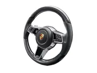 Multi-function sports steering in carbon. Porsche 971 Panamera 2017>> - 971044403, 971044403A34, 971044403OE5, 9710444039J9, 971044403OK6, 9710444038U7