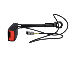 Front rear belt buckle latch press button. Porsche 997.2 Turbo / 991 / 981 Cayman / 982 Cayman - 99780318311