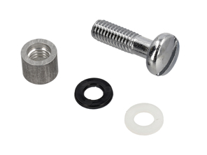 Headlamp bezel outer screw set Bosch. Porsche 356 - 64463111200 - PRS155