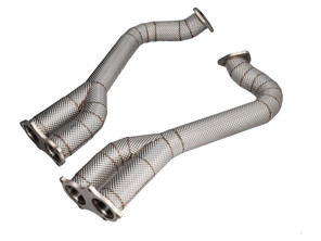 排气微粒过滤器旁通管保时捷 718 GT4 / Spyder 和 GTS - 98254351B, 98254351L, 98254351AA, 98254351P, 98254351R, 98254351N, 98254351Q, 98254351S, 98254351T, 98254350B, 98254350L, 98254350P, 98254350R, 98254350N, 98254350AB, 98254350Q, 98254350S, 98254350T, L-PO/T/13/1, FSPOR718GT4OA