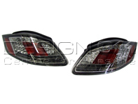 Indicatori di direzione a LED posteriori. Techno Porsche 987 Boxster / 987C Cayman fumé - 98763144400