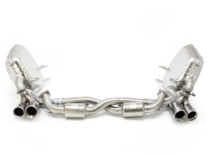 Sportauspuff mit Katalysator und Endrohrpaket Porsche 996 3.6L - 99622096330S, 3606109961, 99611196912S