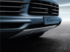 Plaque de protection en acier inoxydable (avant). Porsche Cayenne (9YA) 2018>> - 9Y08078336M7