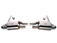 Sportuitlaat einddemper en cat bypass kit Porsche 987 Gen 1 Boxster en Cayman