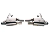 Sportauspuff Endschalldämpfer und Kat Bypass Kit Porsche 987 Gen 1 Boxster und Cayman