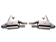 Sportauspuff Endschalldämpfer und Kat Bypass Kit Porsche 987 Gen 1 Boxster und Cayman