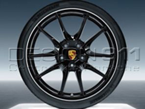 Cerchi in lega da 20' Carrera S neri e pneumatici originali Porsche per 981 Boxster / 981 Cayman - 981404460203, 981404460204, 98104460223, 98104460224, 98104460224, 98104460223