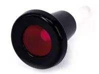 Pomo para luz de emergencia con inserto rojo. Porsche 911/912 HASTA 1968 - 90155282101