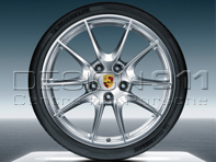 20' 991 C2 / C2S Carrera S Jantes et pneus en alliage d'origine Porsche - 99104460202, 99104460201