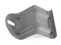 Bumper to rear quarter attachment bracket. Porsche 911 65-68 - 90150306421