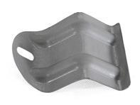 Bumper to rear quarter attachment bracket. Porsche 911 65-68 - 90150306421