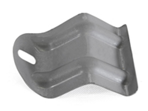 Bumper to rear quarter attachment bracket. Porsche 911 65-68 - 90150306421