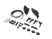 Kit adaptador B para alerón delantero 991.1 a 997.1 con altura libre al suelo de 115-125 mm. Porsche 997.1 - 9975055570001C