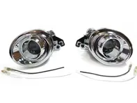 FEUX ANTIBROUILLARDS TYPE PROJECTEUR CHROME BMW SERIE 3/5 E46 / E39 (PARE-CHOC SPORT UNIQUEMENT) (PAIRE) - 0001223488, 1223488