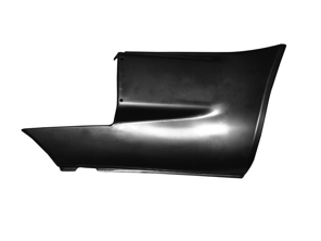 Rear bumper end plate, RIGHT. Porsche 911 1977-89 - 1680601280, 591186-1, 91150306703, 91150306703GRV - 1680601280