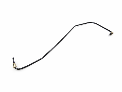 Tuyau flexible de conduite de frein d'étrier avant gauche au maître-cylindre de frein. Porsche 924 GT / 944 - 94435502901, 94435502903