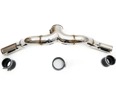 Tubo de intercooler Fabspeed de acero inoxidable. Porsche 970 Panamera Turbo/Turbo S (2010-2016) - FS.POR.970T.ICP, 97011014071, 97011015070 - FS.POR.970T.ICP