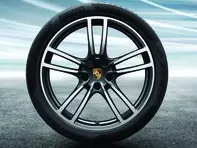 21' Cayenne Turbo Alloy Wheels & Summer Tyres Original Porsche - 9Y0044640F