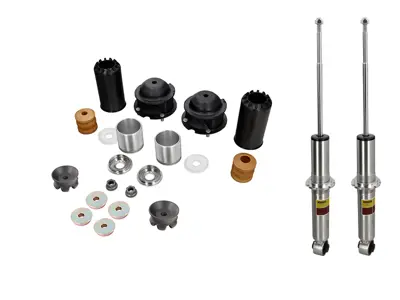 Shock absorbers rear strut and mounting kit rear Porsche 964 12/1988–1990 - 96433305105, 96433305104