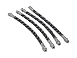 Caliper brake hose, SET OF 4. Porsche Boxster /996 / 997 - 99635513900, 99635513901, 99635513903, 99635563701, 99635513902, 99635513904 - KT10301