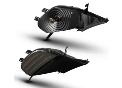 LED-Seitenblinker mit getönter Linse. Porsche Cayenne 955 - 95563103300, 95563103301, 95563103400, 95563103401