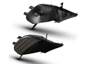 Side repeaters sequential LED with smoked lens. Porsche Cayenne 955 - 95563103300, 95563103301, 95563103400, 95563103401