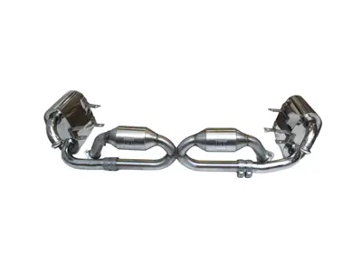 Pacchetto scarico sportivo DesignTek Porsche 996 C2 / C4 / C4S - 3606009602, 3606109963, 99611112257, 99611113254, 99611198404, 99611113274, 99611113275, 99611113270, 99611198405, 99611113168, 99611198504, 99611113174, 99611113175, 99611113170, 99611198505, 99611112157, 99611113154, 99611111350, 99906402601, 90007428702, 90008308000, 90012305020, N0138322, 99908405202, 99711152000, 99611110800, 90037818301, 90037810501, 90038000501