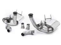 Milltek Sports Exhaust Muffler / Silencer Rear Box Cup Design. Porsche 997 Carrera - 99711121203, 99711123203, 99711141204, 99711143204, 99711110500, 99711110600, 99711161103, 99711121103 - SSXPO031