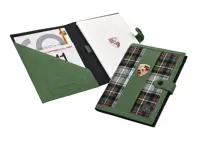 Carpeta portadocumentos Porsche Classic '50 Years 911 Turbo', verde - PCG480931A