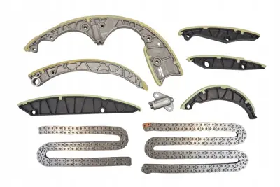 Kit catena di distribuzione con guide. Porsche 958 Cayenne / 95B Macan / 970 Panamera - 95810506500, 95810506600, 95810506700, 95810506900, 95810506800, 95810517000, 958109252, 958105467, 95810546713, 95810546712, 95810546711, 958105507, 95810550723, 95810550721, 95810550720, 95810516911, 95810516910, 958109229D - 59836Set