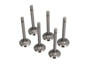 Cylinder head exhaust valve kit, SET OF 6. Porsche 911 S / TU / T / E - 90110540850