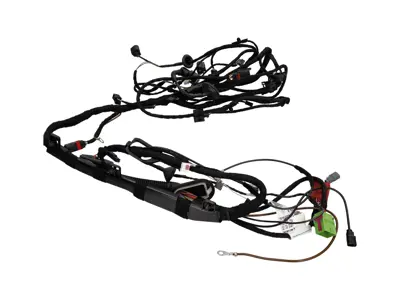 Faisceau de câbles de hayon arrière droit. Porsche 92A Cayenne (958) 2011-2014 - 958971148L, 95861281450, 95861281451