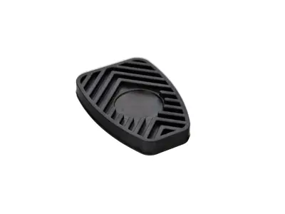 Pedal de goma para embrague o freno. Porsche 911 / 964 / 993 / 914 / 356 91442321000 - 91442321000 - 911663, 1672200200, 9220106