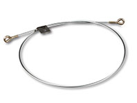 Câble de tension de capote de cabriolet. Porsche 911 / 964 - 91156123900, 91156124000