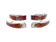 Indicator Lamps and Lens Front & Rear Kit Porsche 911 SWB - 90163140100, 90163140200, 90163140300, 90163140400